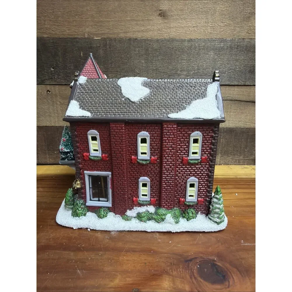 St Nicholas Square Village Collection Fire Station No 101 In Box